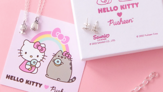 Hello Kitty x Pusheen Licensed Jewellery